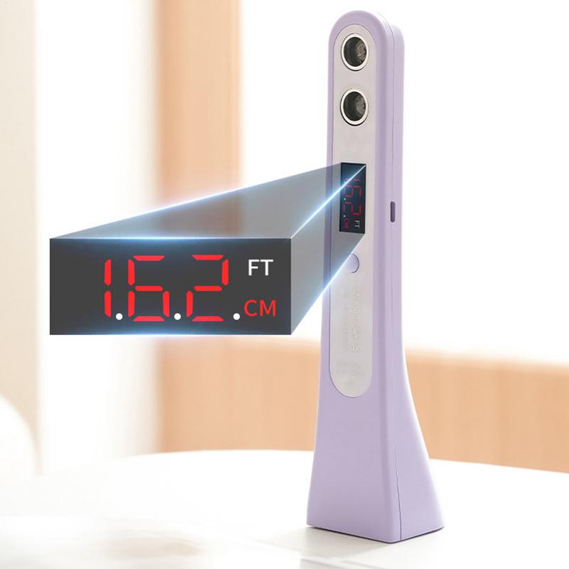 Mini Child Ultrasonic Height Measurement Meter Electronic Height Ruler Digital Height Measuring Device Wireless Height Tracker