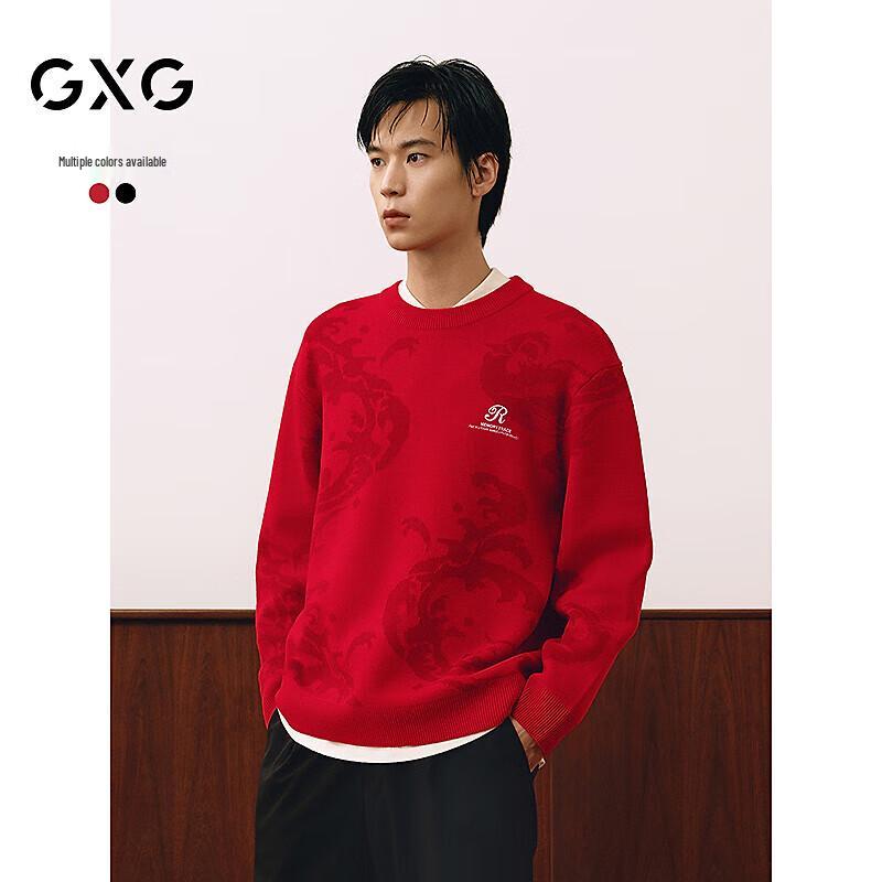 

GXG Men s 2025 Spring Crew Neck Knit Sweater M - 170