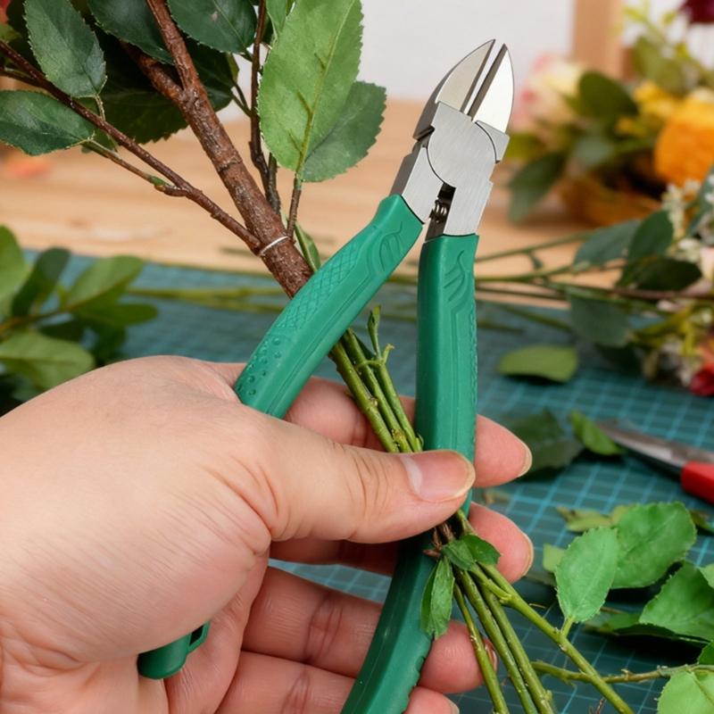 Stainless Precisions Cutter Pliers Diagonal Cutters for Hand Craft Features Diagonal Nippers for Hand Wire Cable Cutting