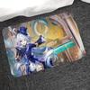 HD New Pretty Genshin Impact Furina Anime Entrance Door Mat Nordic Style Home Doormat Bathroom-Toilet Mats Bedroom Decor Mat