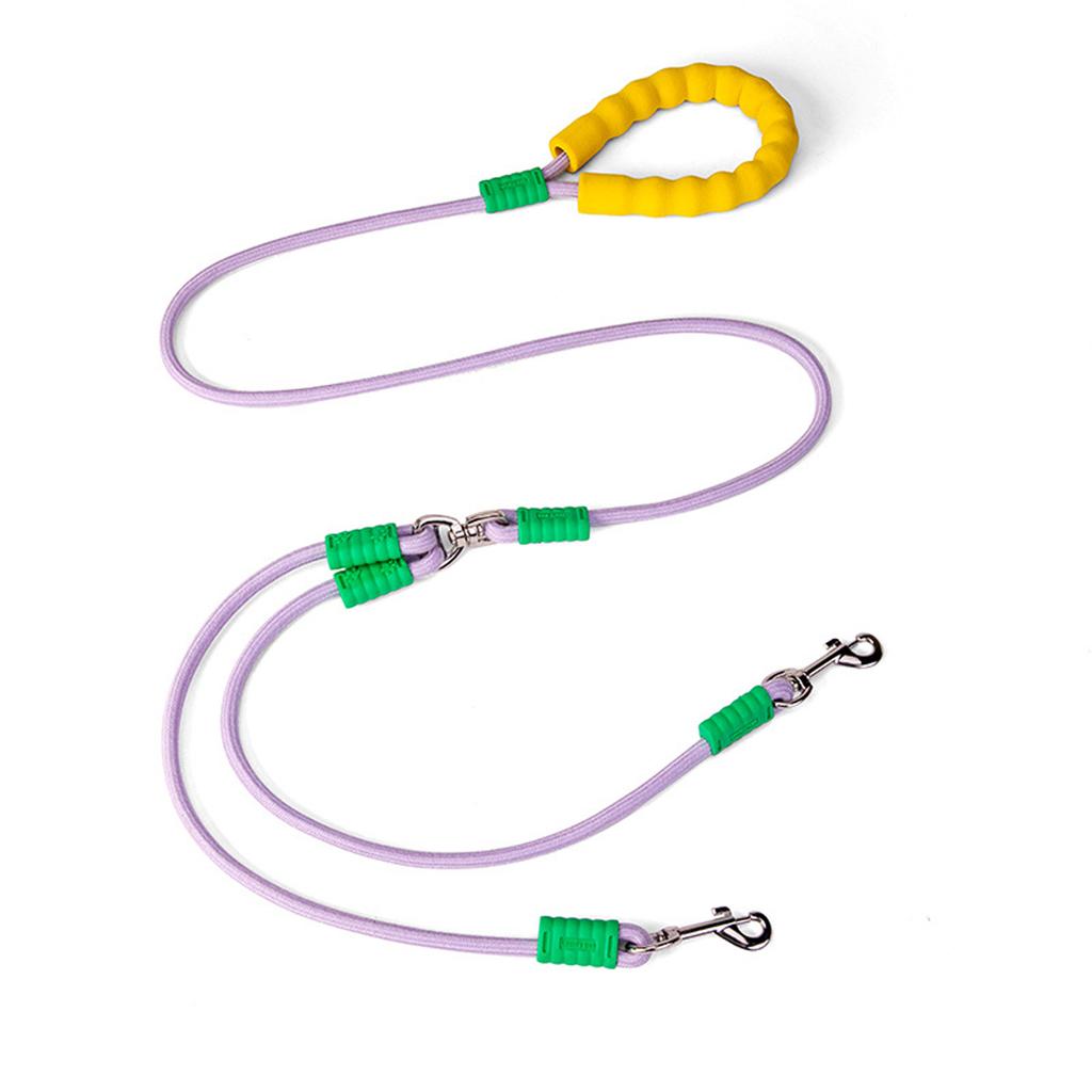 -Ended Dog Leash, -Tangling Double Leash for Small and Medium Dogs, Pet Walking Leash, Pet Supplies