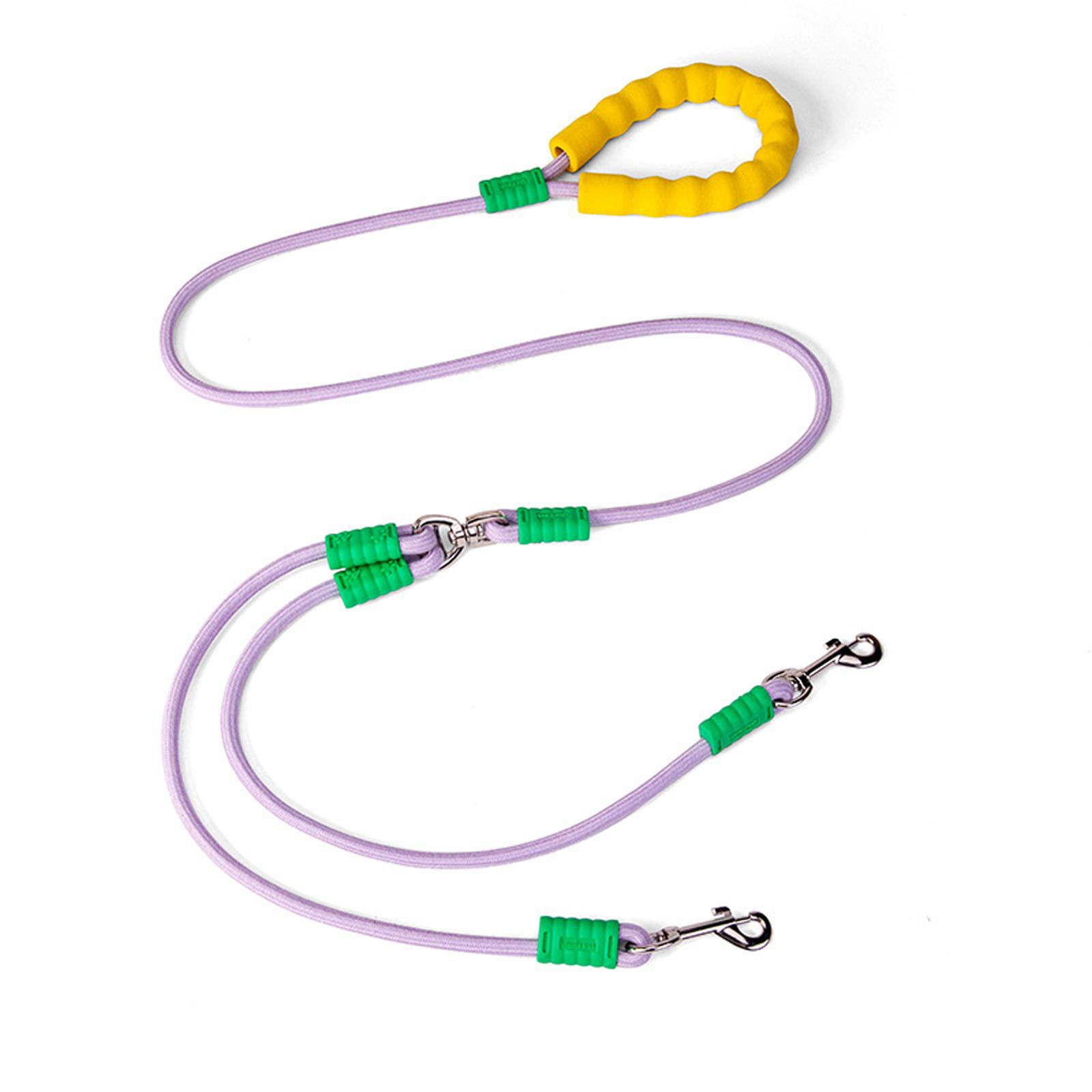 

-Ended Dog Leash, -Tangling Double Leash for Small and Medium Dogs, Pet Walking Leash, Pet Supplies One Size