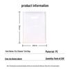 PE Flat Opening Garment & Cosmetic Packaging Bags