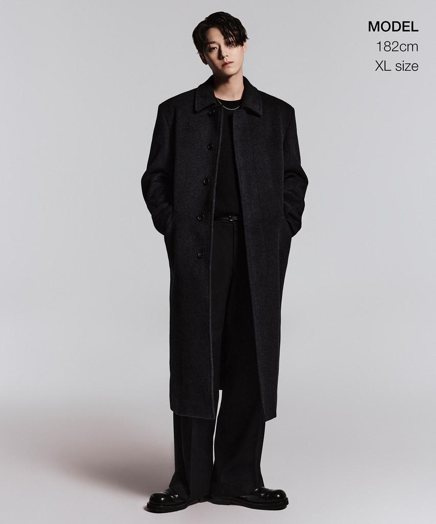 Musinsa Standard [Victoria Wool] Maglione Girocollo a Coste Minime [Nero]