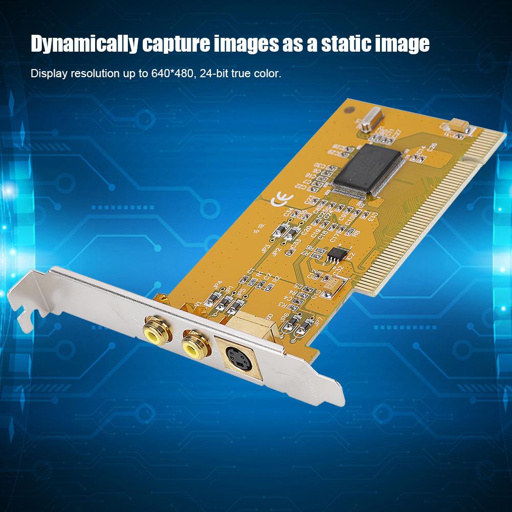 AV PCI 1394 878A Capture Card Data Acquisition Card Surveillance Video HD Capture Card