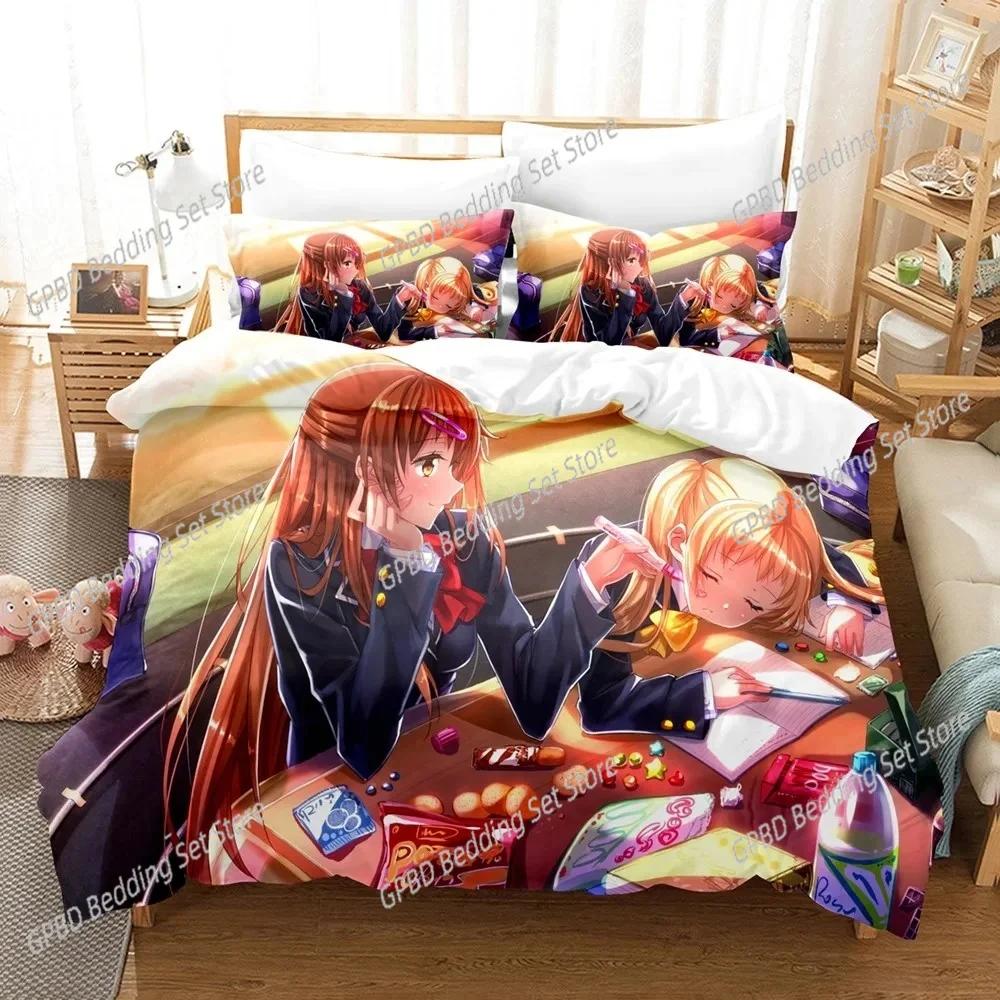 Comforter Anime Love Chunibyo & Other Delusions Bedding Set Bedroom Soft Modern S Comefortable Quilt