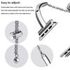 Lyxigt klockarmband för Apple Watch Series 11 10 9 8 7 6 Se 5 4 Dam Diamant Stålarmband IWatch Ultra 3 2 1 49mm 44 40 42 38MM