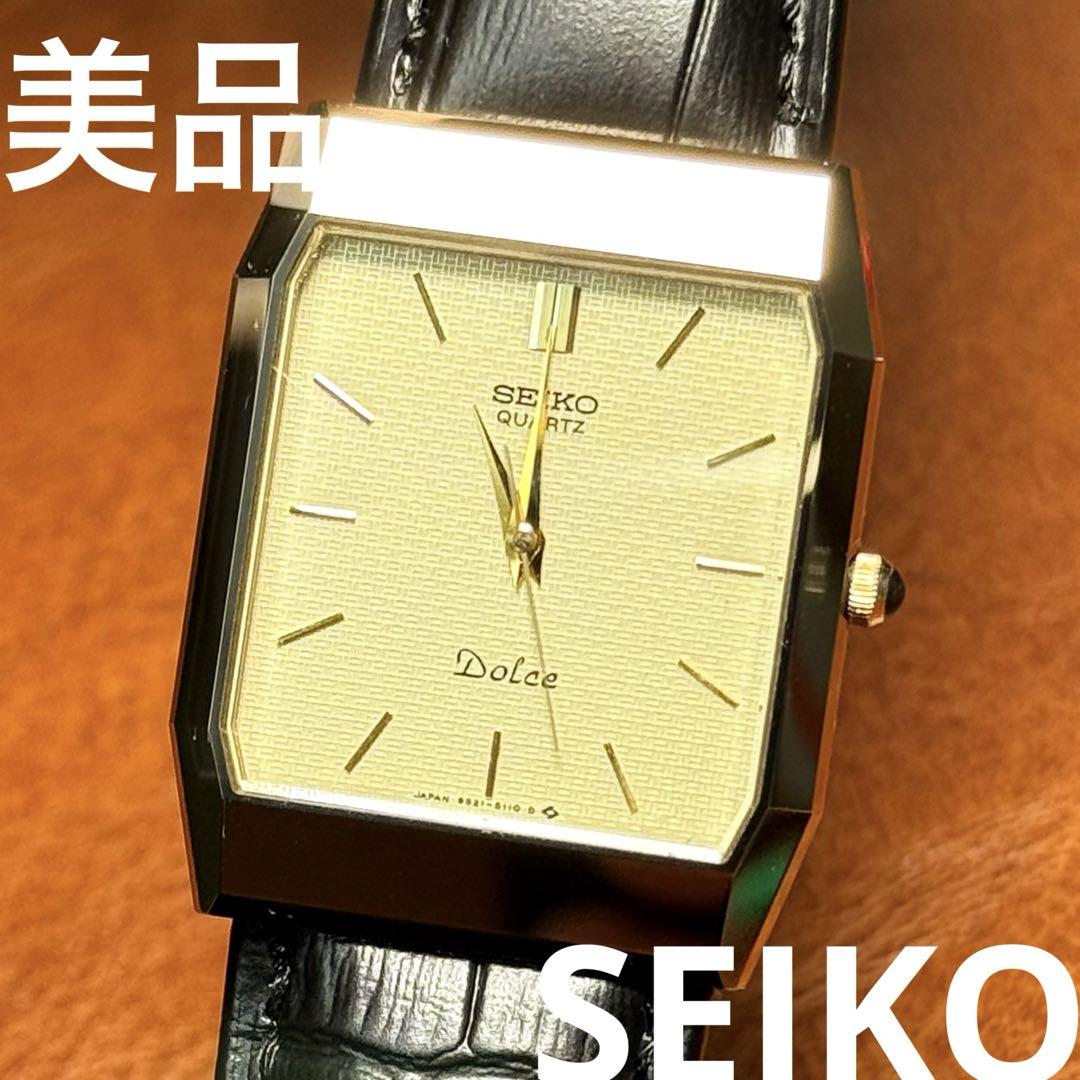 

[Б/У] A105 Редкие рабочие квадратные часы Seiko Dolce из 1980-х