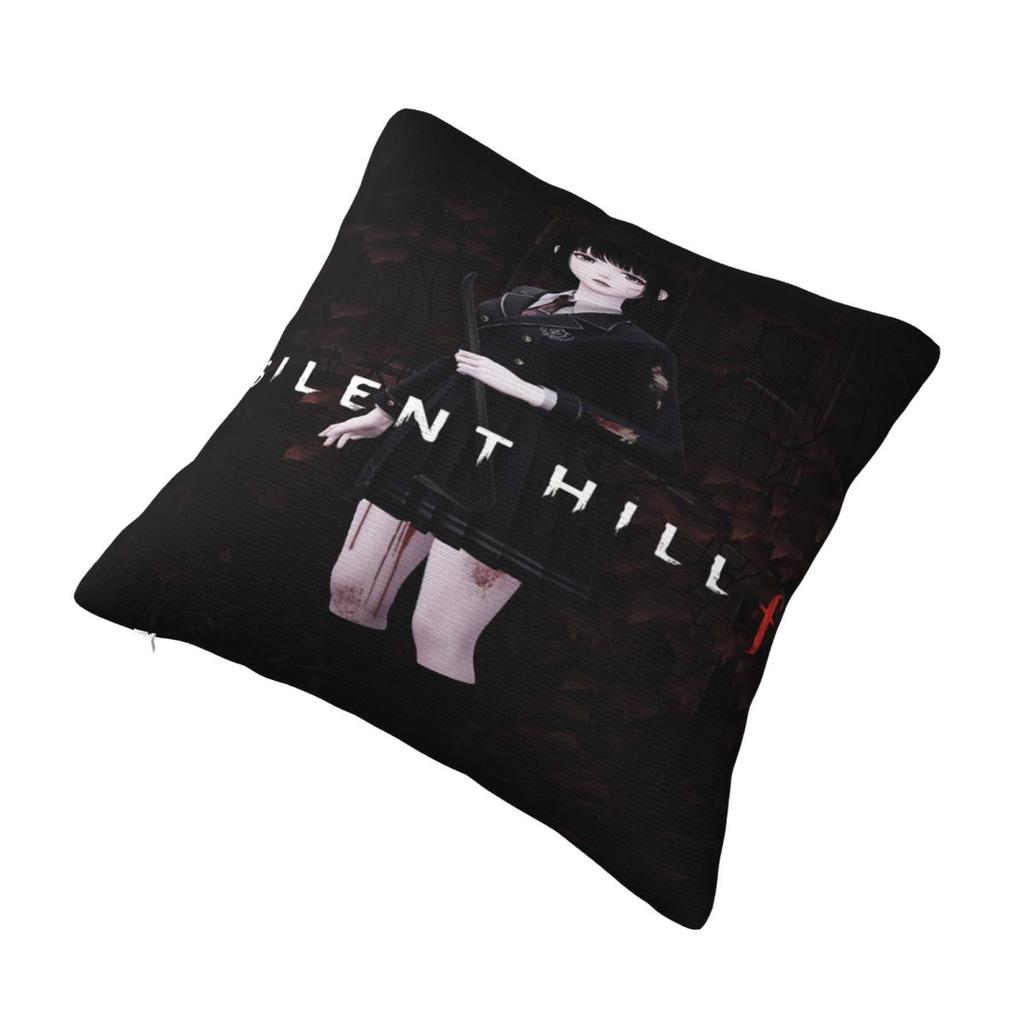 Soft And Sweet Home Silent Hill F Horror Game Decor Pillowcase Merch Pillow Covers Square Multiple Sizes