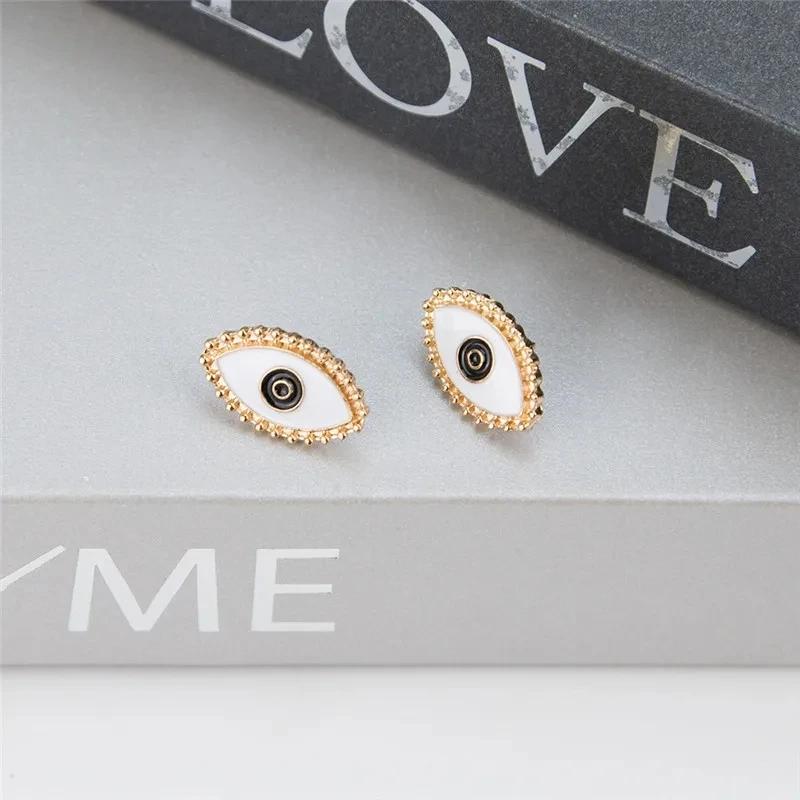 Elegant Design Gold Color Petal Flower Stud Earrings For Women Fashion Statement Trendy Piercing Earrings Y2K Accessories