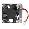 SURPASSHOBBY Electric Motor Cooling Fan 30x30mm 28000RPM 58V Fit for 1 10 1 12 1 8 RC Car(Black Silver )