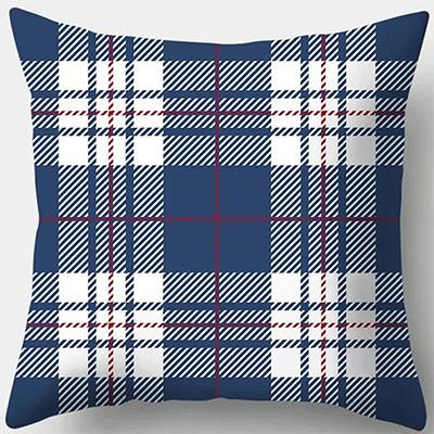 Home Decor Geometric & Stylish Patterned Pillow Covers Pattern Cushion Cover Suitable for Sofa Bedroom Car Pillow Cover