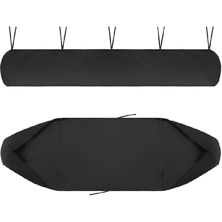 

Водонепроницаемый чехол для хранения навеса - Защитный чехол от дождя и снега из ткани Оксфорд 420D для выдвижных навесов (4 м / 13,12 фута, Черный) 2m / 6.56ft чёрный