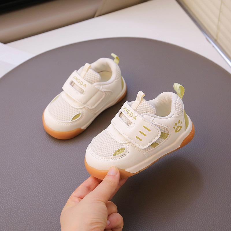 Baby shoes 2025 autumn new boys soft-soled non-slip front shoes toddler baby shoes breathable girls shoes
