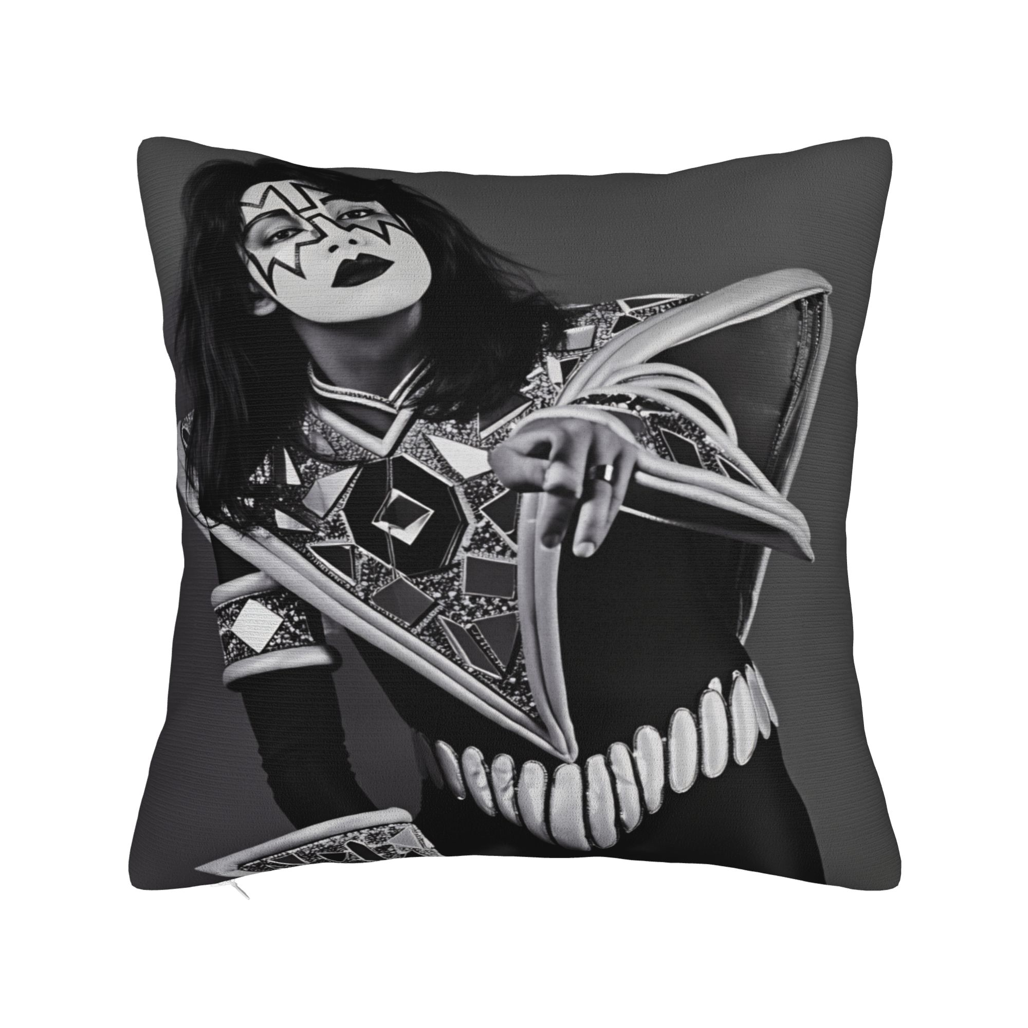 

Remebering Ace Frehleys 1951-2025 Pillow Case Retro Trendy Pillow Cover Soft Pillowcases For Sofa Home Decor 12x12Inch