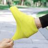 Rain Shoe Covers,Thickened Non-slip and Wear-resistant Silicone Shoe Covers,Short Tube Portable Pocket Shoe Covers. Outdoor Waterproof Shoe Covers