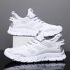 Men's Shoes Summer New Breathable Mesh Sneakers Korean Version of Flying Woven Versatile Casual Shoes Soft-soled Running Student Shoes