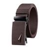 Men Belt with Square Bead Pyramid Decoration Iron Buckle Adjustable Design Jeans Belt Fashion Accessories