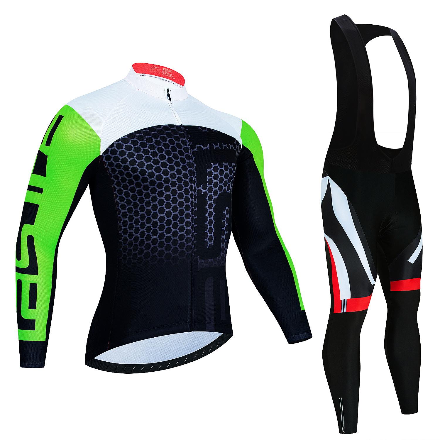 

Cycling Jersey Sets 2025 Men s Cycling Clothing Summer Long Sleeve MTB Bike Suit Bicycle Bike Clothes Ropa Ciclismo Hombre 3XL
