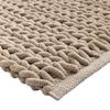 Tapis de bain - EDEN - Arielle - Chenille effet relief - 50 x 80 cm - Beige (Terracotta)