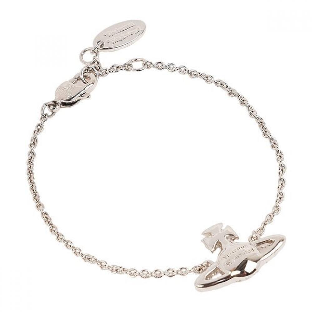 Vivienne Westwood Damen Grace Relief Armband Grau 61020054