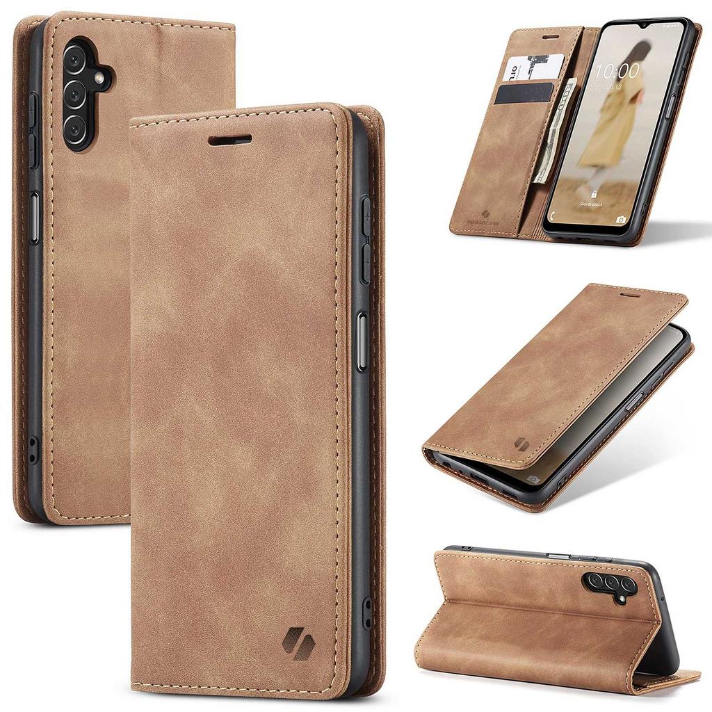 Sc Wallet Galaxy A14 5G Light Brown
