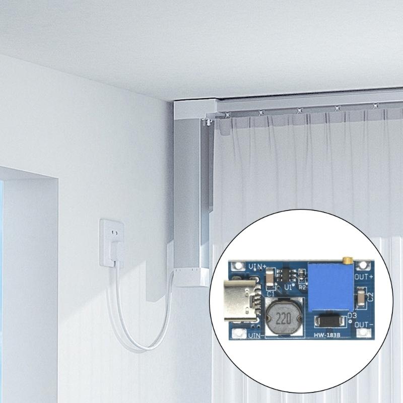 High Efficiency Micros/TYPE C DCBoost Converters Module 2A Output with USB Type C or Micros Interfaces 2V-24V Input