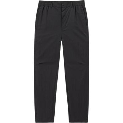 Comfortable Simple Loose Straight Leg Versatile Zipper Solid Color Thin Mid Waist Casual Pants Men Bottoms Black 952527514-5