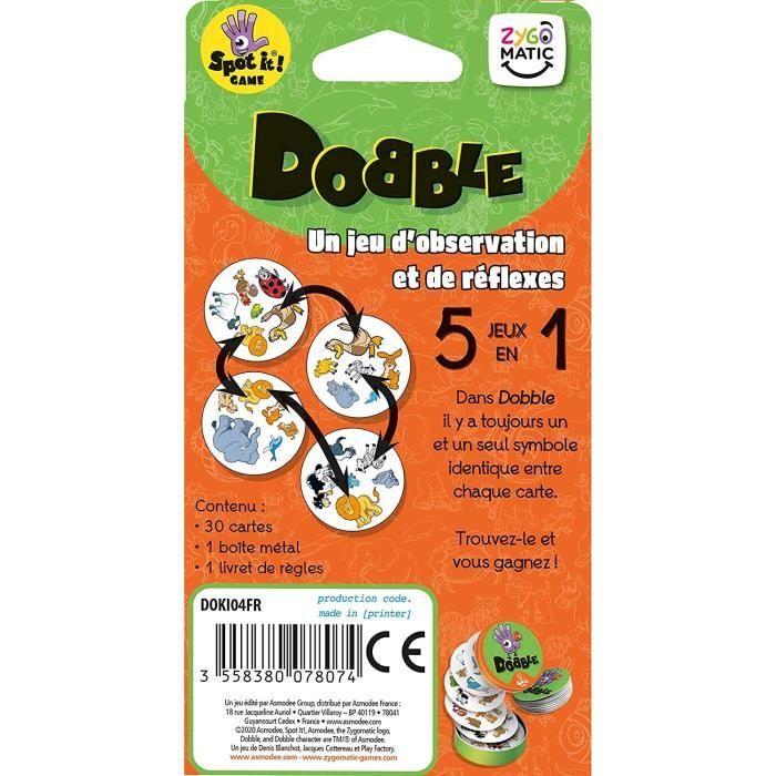 Zygomatic | Dobble : Kids - 2021 Edition | Board Game | Ages 4 and Up | 2 To 5 Players | 10 Minutes