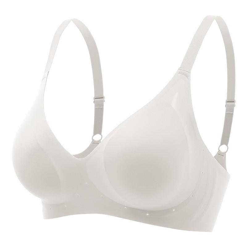 Korean Version of External Expansion Chest Underwear Bra Seamless Sexy Bra Small Breasts Show Big Waist Thin Gathering Bra Bra