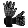 Silicone High Temperature Resistant Barbecue Gloves Microwave Oven High Temperature Industrial Labor Gloves 500-800 Degrees BBQ