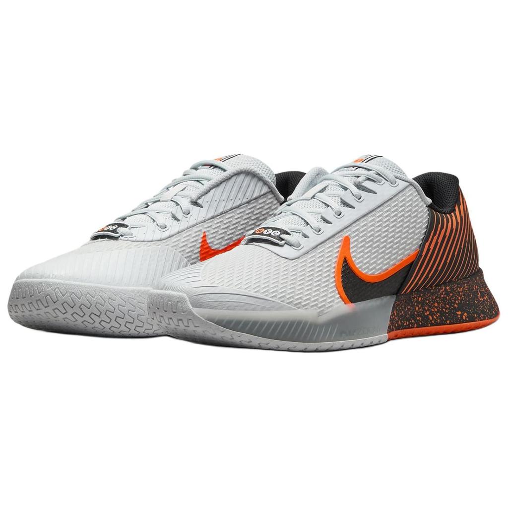 Nike Court Air Zoom Vapor Pro 2 Premium HC NYC Tournament Pack Pánské tenisky Šedá Čistě platinová Hyper-Crimson FQ7719-002