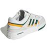 Adidas Originals Drop Step Low Classic Lightweight Durable Non-Slip Low-Top Skate Shoes Unisex Sneakers Gray White Green HP2229