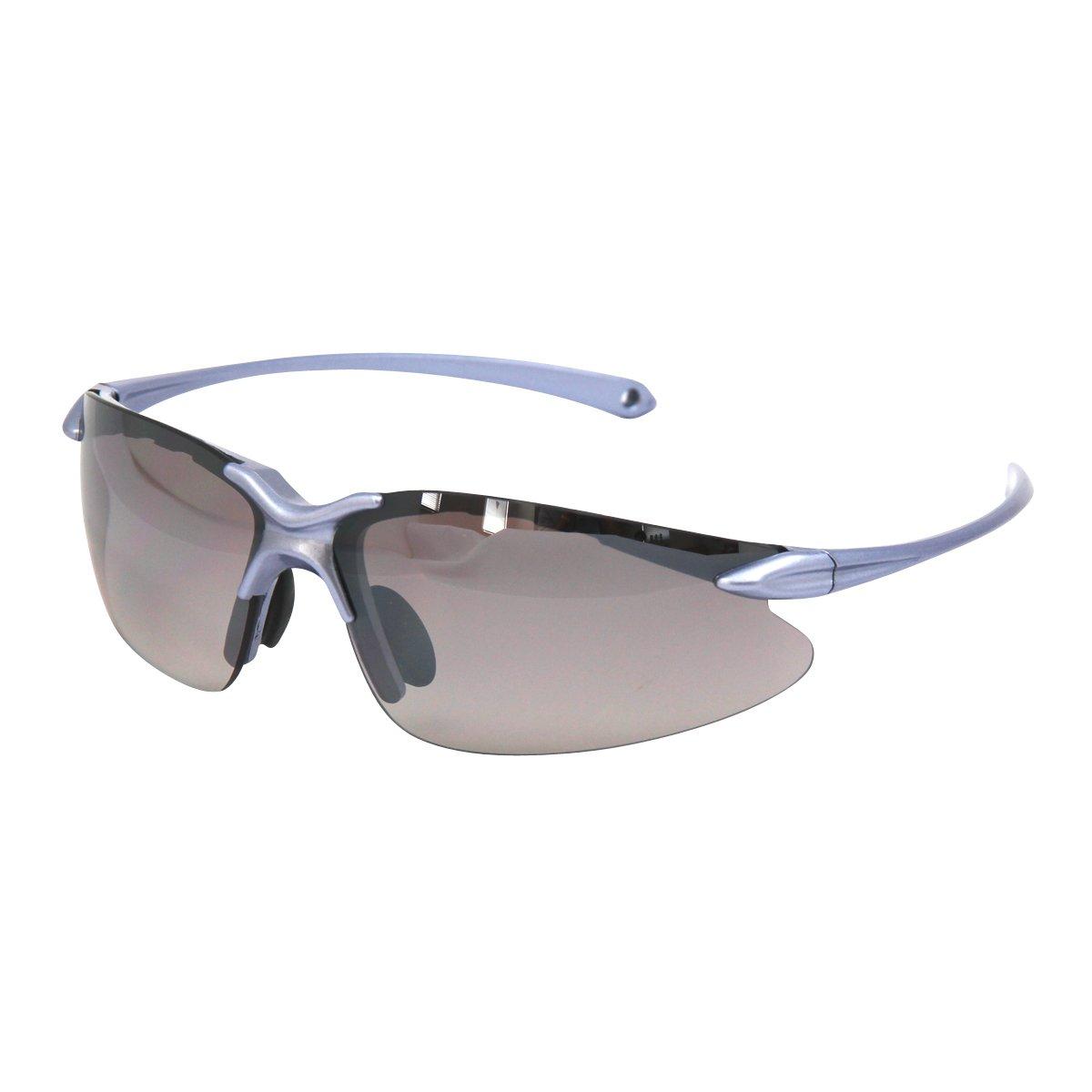 

L-BALANCE EYES Walking Glasses LBR-83-5W PurpleBrown with Half Flash Mirror