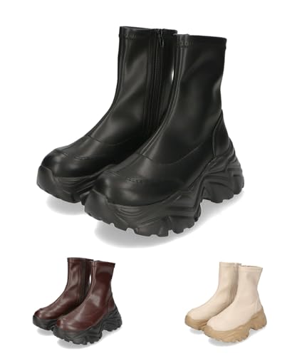 Sneaker sole short boots/41412