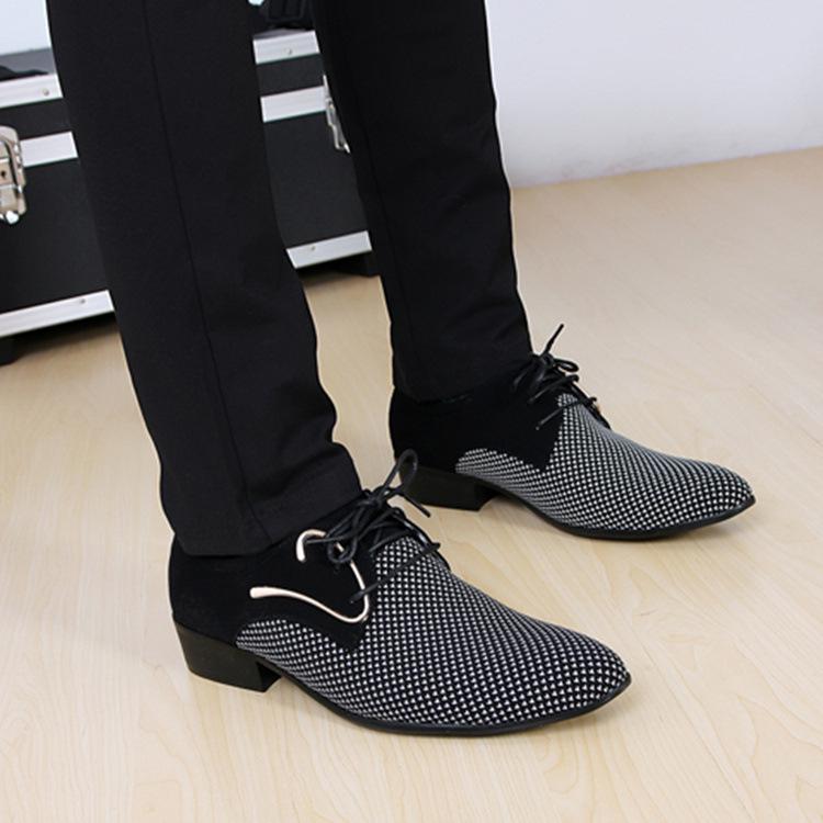 Große Größe Mode Herren Brogue Schuhe Hochzeit Business Kleid Nachtclubs Oxfords Atmungsaktiv Arbeit Schnürschuhe neu