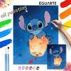 Stitch Digital Oil Painting Art Kit Hand Filled Home Decor
