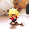 Piece Anime One Toy Keychain Cute Chopper Luffy Figure Collectible Teens For