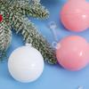 100Pcs Ball Caps Decorative Christmas Hanging Balls DIY Kit Creative Pendant Holder Tree Balls Accessories Ball Pendants Caps