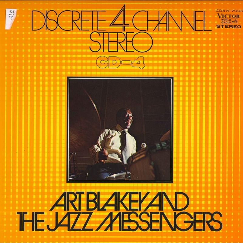 

LP Record ART BLAKEY & THE JAZZ MESSENGERS - Art Blakey And The Jazz Messengers CD4W7006 VICTOR WORLD GR 1972 Japan Jazz Used