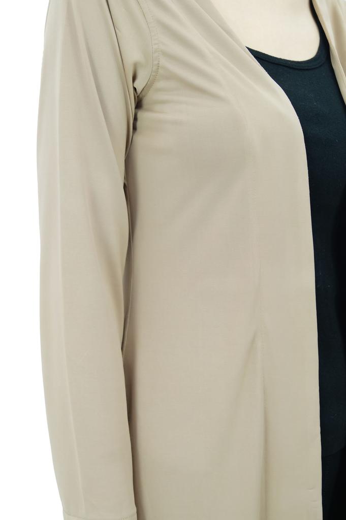 Bimba Women Lycra Soft Drape Long Shrug Cardigan Full Sleeve Casual Longline