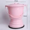 Odor-Proof Non-Slip Urinal with Lid for Pregnant Women & Elderly 