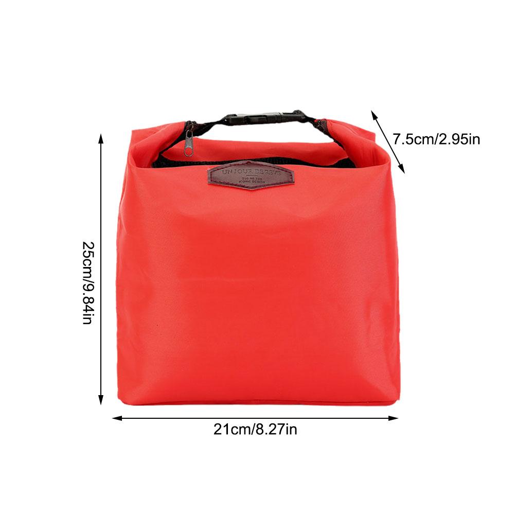 Tragbare, wärmeisolierte Kühltasche für das Mittagessen im Freien, Aufbewahrungstasche für das Mittagessen, Thermo-Organizer, Tragetasche für das Picknick in der Schule