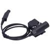 Adaptador de Fone de Ouvido PTT U94 para Baofeng UVXR A58 UV9R UV9R Plus GT3WP UV5S Walky Talky