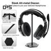 Gaming-Headset-Ständer, Desktop-Organizer mit rutschfester Basis, gewölbtes Design, hohe Stabilität, universelle Kopfhörer-Displayhalterung