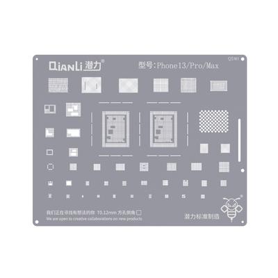 QIANLI Bumblebee Planting Tin Steel Mesh for Phone 6 To 14 Series CPU1-CPU2 A8-A14 Hard Disk Face ID Repair Stencil