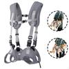 Front Backpack Dog Chest Carrier in Breathable Polyester with Adjustable Strap And