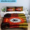 3pcs Germany Football Emblem Printed Bedding Set Duvet Cover Closure Includes 1 Duvet Cover & 2 Pillowcases Bedding Sets Home Decor Gifts