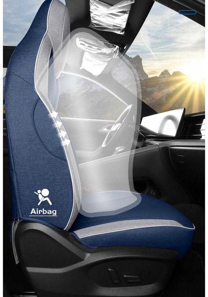 Roewe D5X DMH Linen Car Seat Cushion - New Style for All Seasons