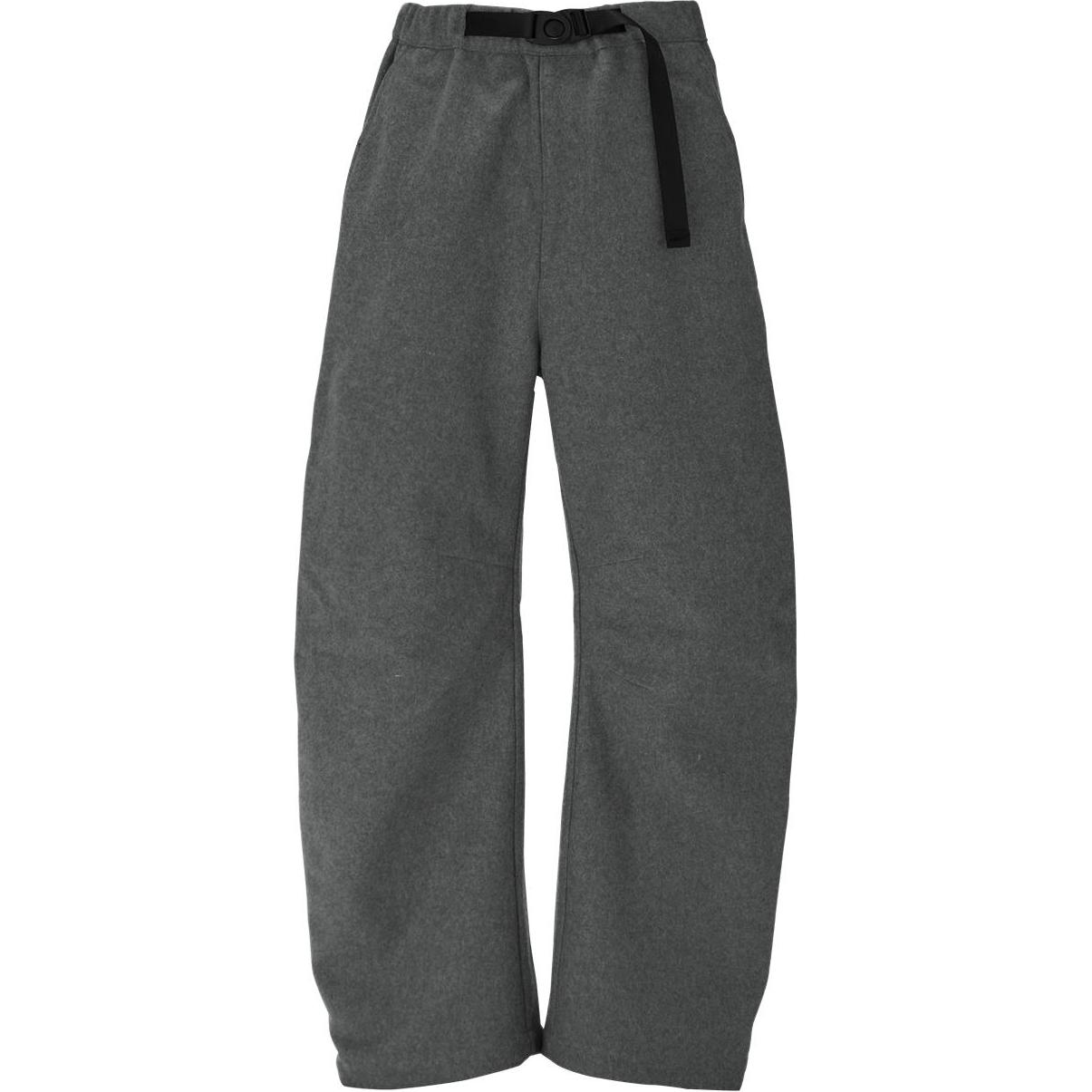 

ONITSUKA TIGER Брюки Однотонные Со средней посадкой Эластичные Вязаные Спортивные брюки Мужские брюки Серые 2181A830-020 M